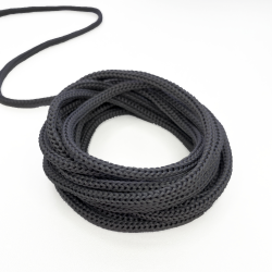 Шнур для одежды d-4.5мм, цвет Серый (на отрез)  в Подольске
