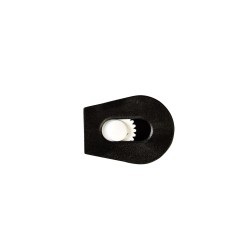 Зажим для шнура 4 мм KL  Чёрный + Белый (поштучно)  в Подольске