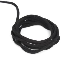 Шнур для одежды 4,5 мм, цвет Чёрный (на отрез)  в Подольске