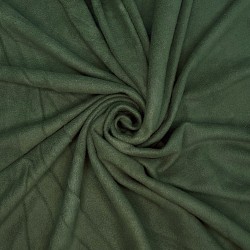 Флис Односторонний 130 гр/м2, цвет Темный хаки (на отрез)  в Подольске