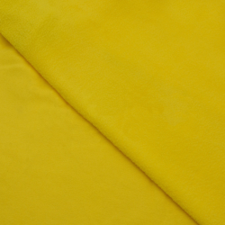 Флис Односторонний 180 гр/м2, Желтый (на отрез)  в Подольске