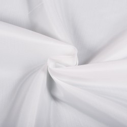 Ткань подкладочная Таффета 190Т, цвет Белый (на отрез)  в Подольске