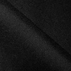 Прорезиненная ткань Оксфорд 600D ПВХ, Черный   в Подольске