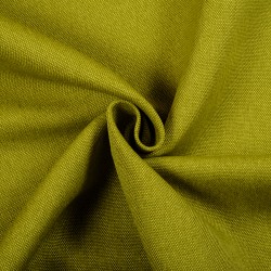 Ткань Рогожка (мебельная), цвет Зелёный (на отрез)  в Подольске