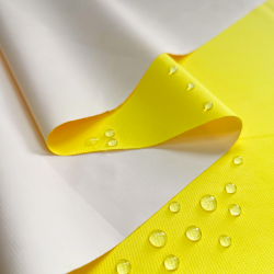 Водонепроницаемая Дышащая Мембранная ткань PU 10'000, цвет Жёлтый (на отрез)  в Подольске