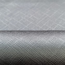 Ткань Блэкаут для штор светозатемняющая 100% &quot;Орнамент Серый&quot; (на отрез)  в Подольске