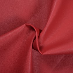 Эко кожа (Искусственная кожа), цвет Красный (на отрез)  в Подольске